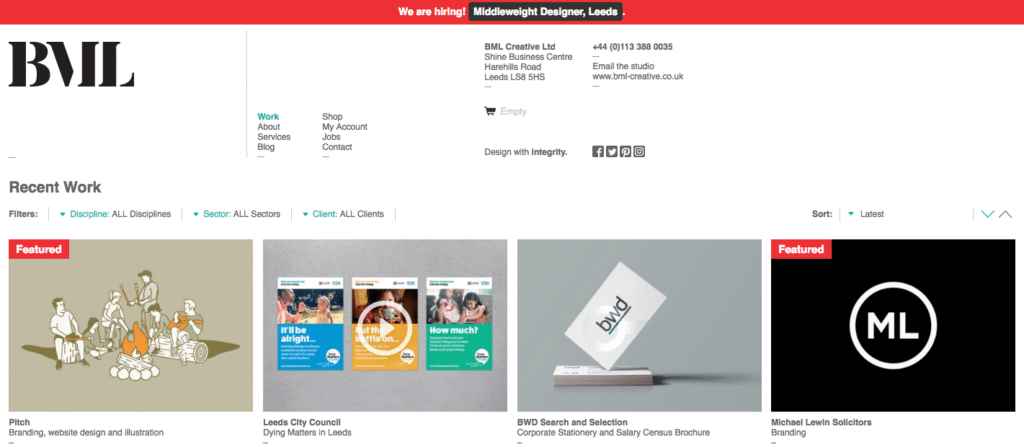 BML Creative - Leeds - Agency - Digital 