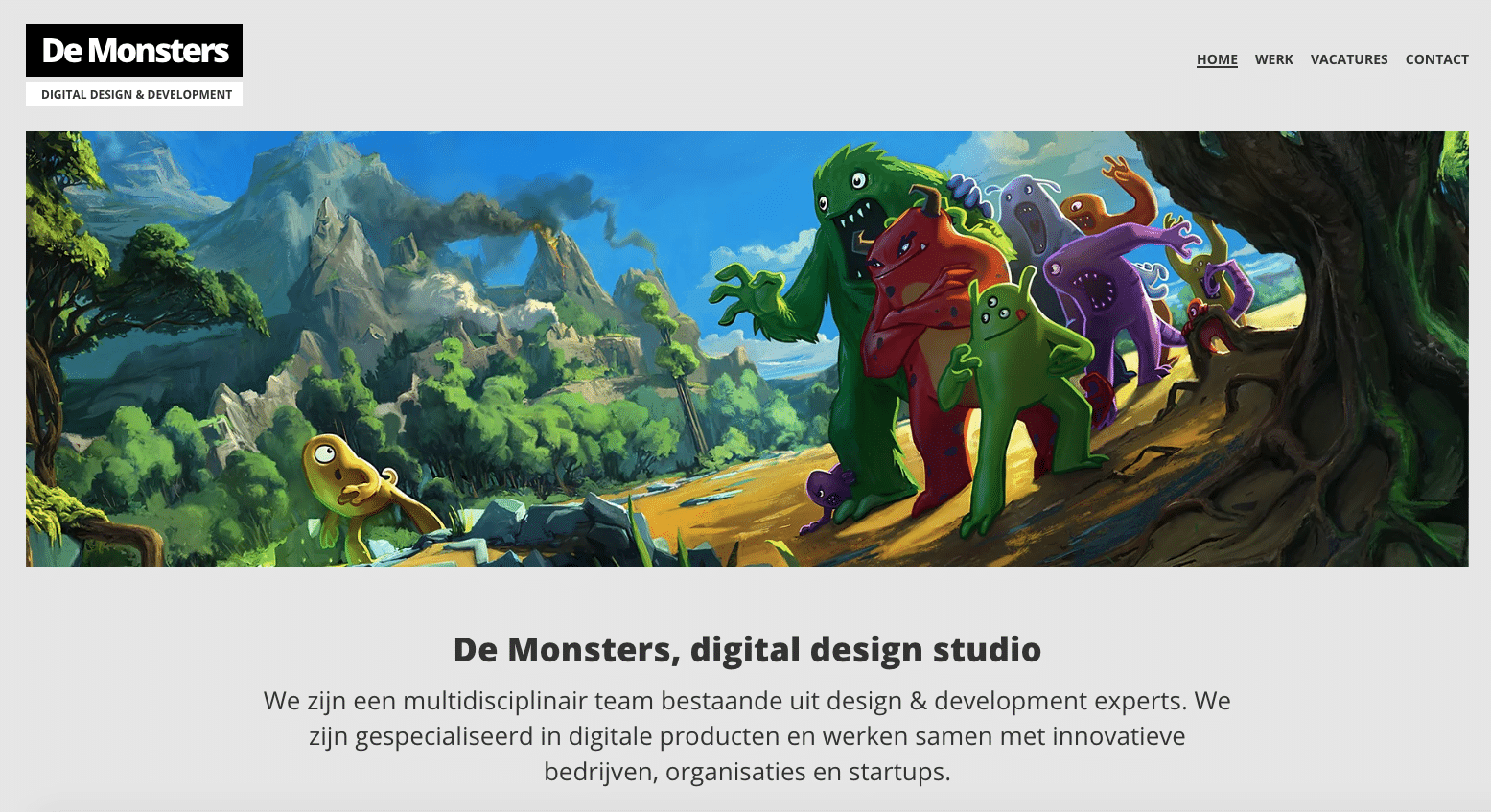 De Monsters - Amsterdam - Agency - Digital