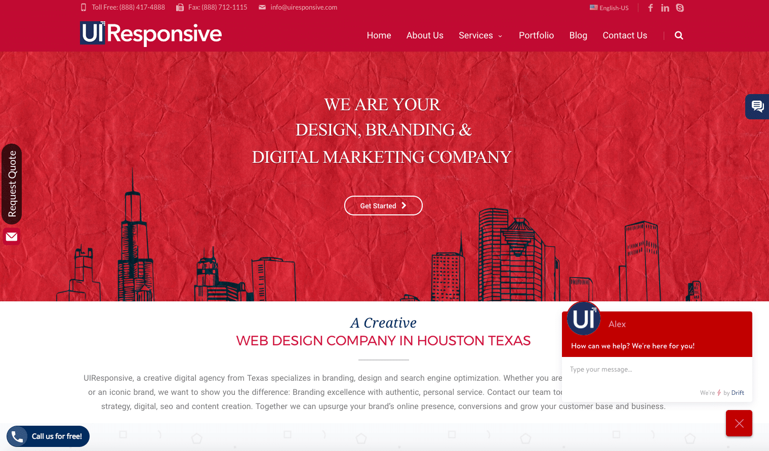 UI RESPONSIVE - Texas - Agency - Digital