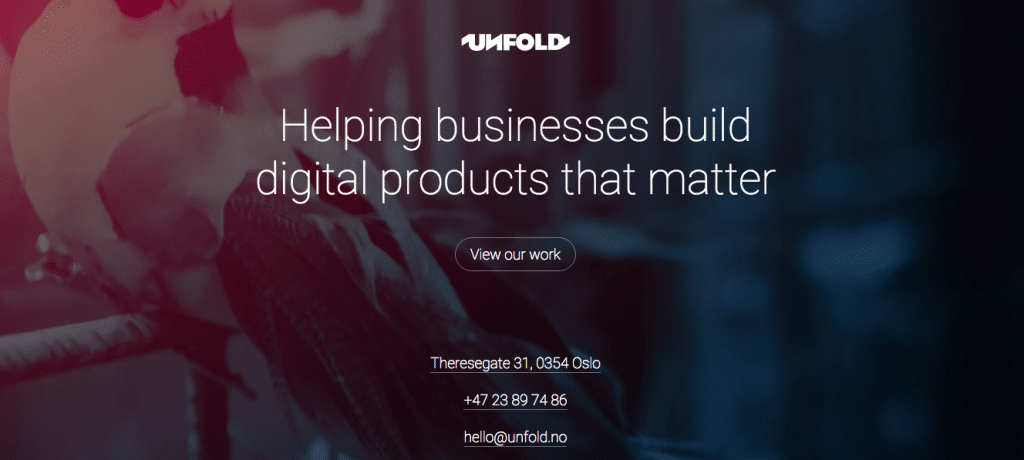 Unfold - Norway - Digital - Agency