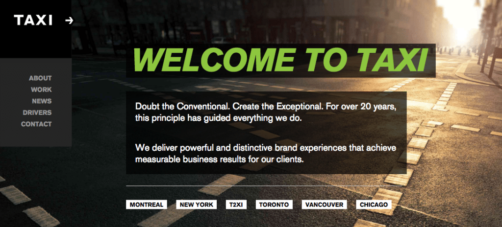 Taxi - digital - agency - toronto
