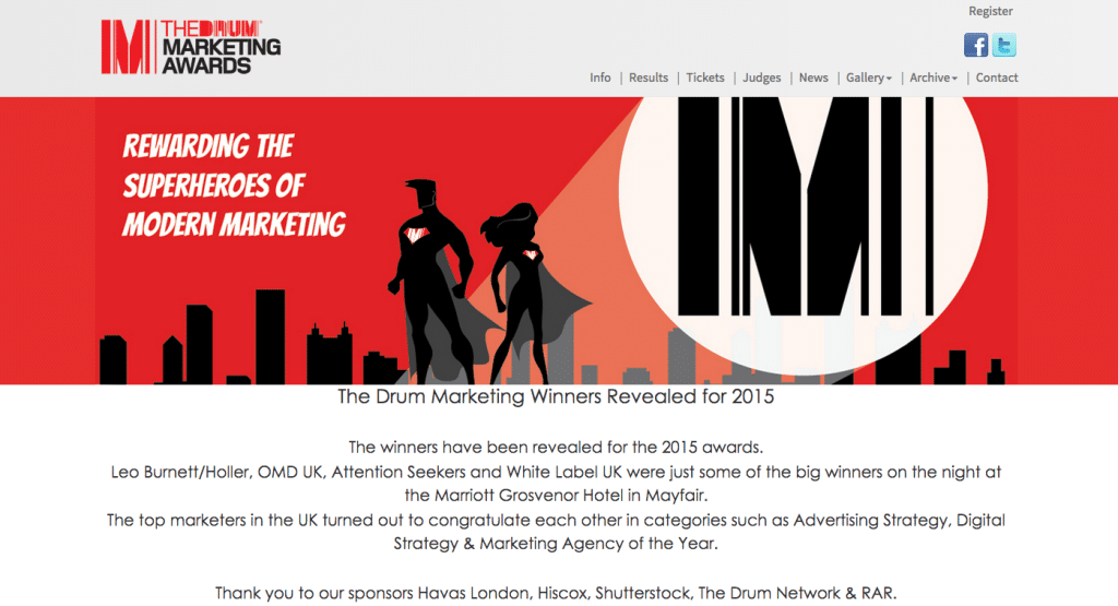 The Drum Marketing Awards-Digital-Agencies