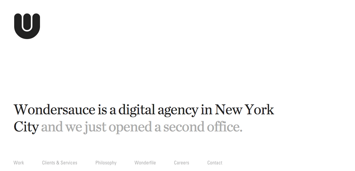 Wondersauce Top Digital agencies NY