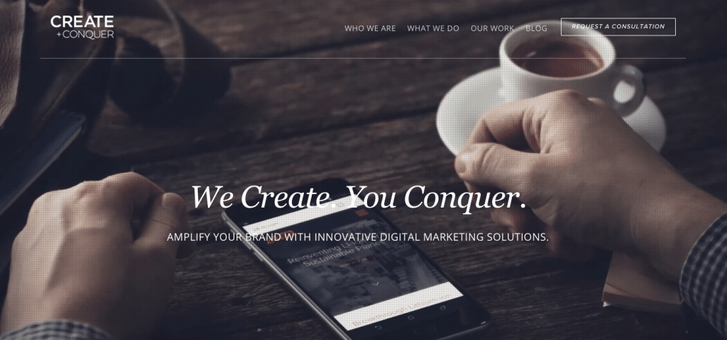 Create + Conquer - Boston - Digital - Agency