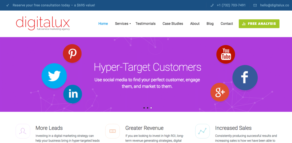 Digitalux - Digital - Agency - USA