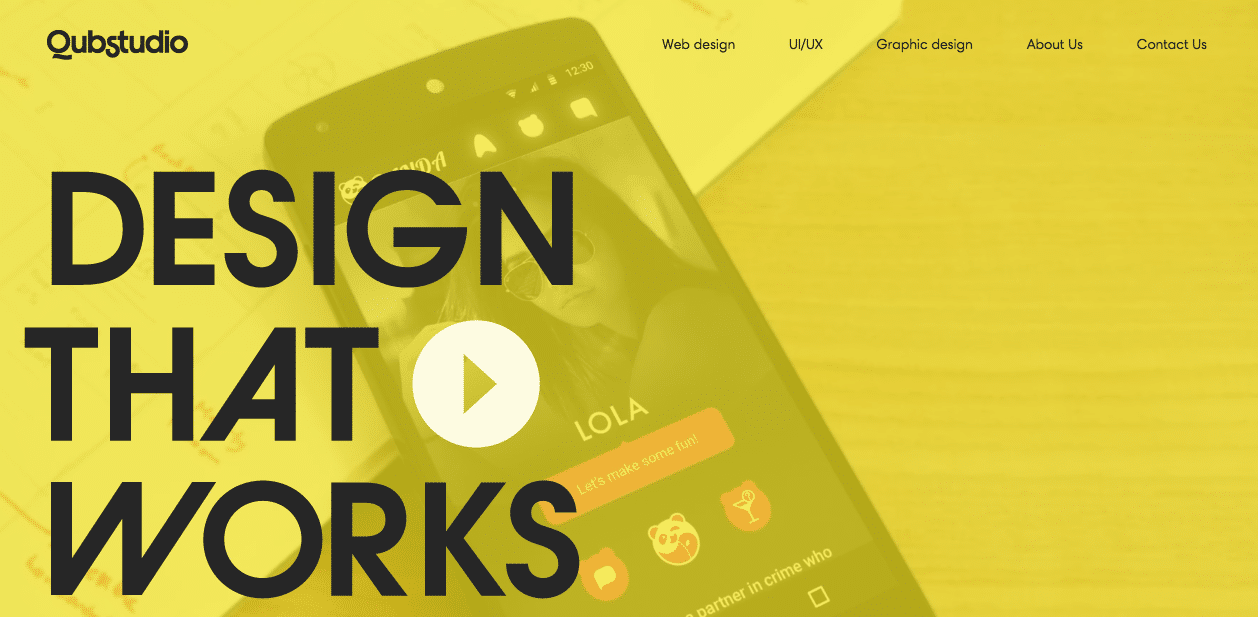 QubStudio-Homepage