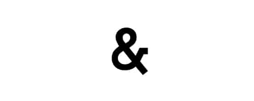 Ampersand
