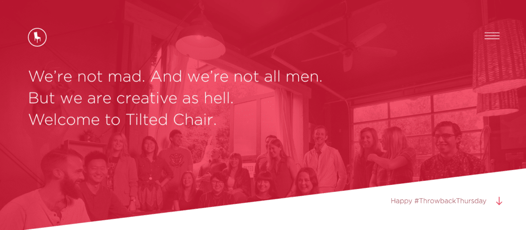 Tilted Chair Creative - Austin - Agency - Digital 