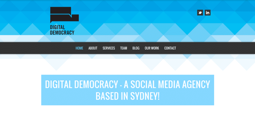 Digital Democracy - Sydney - Agency - Digital 