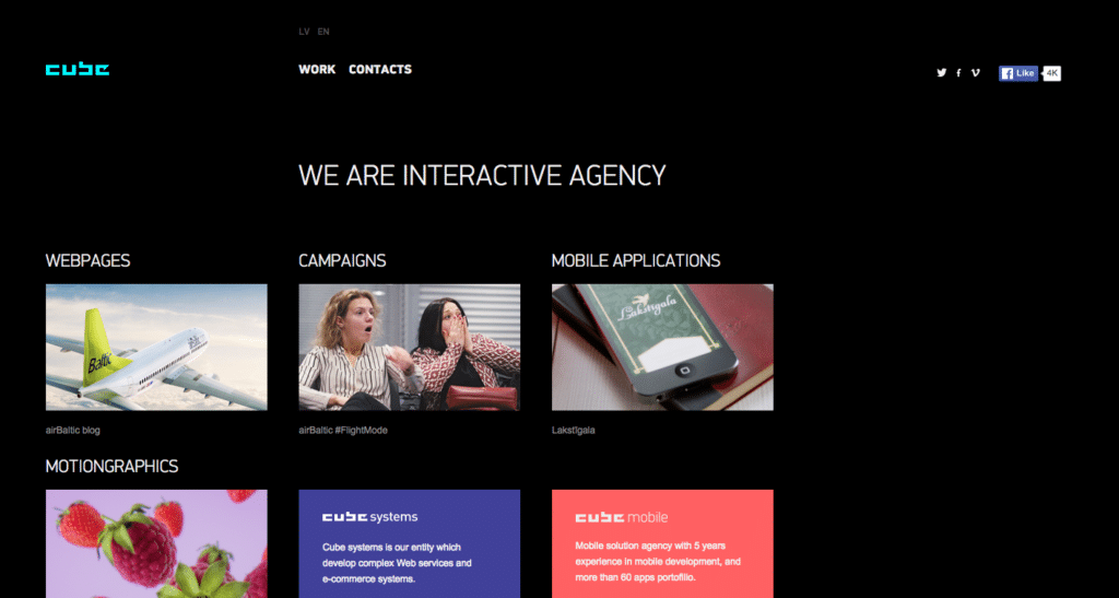 Cube - Latvia - Agency - Digital