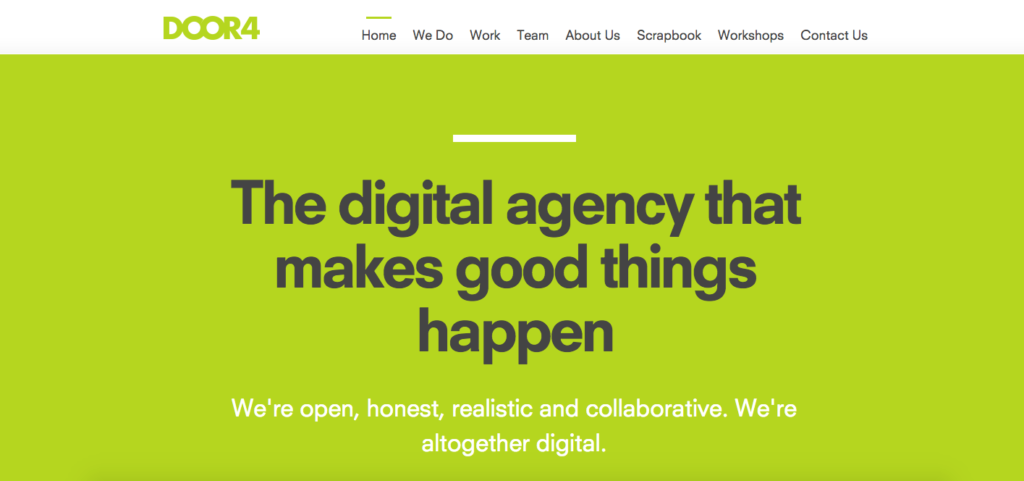 Door4 - Manchester - Agency - Digital
