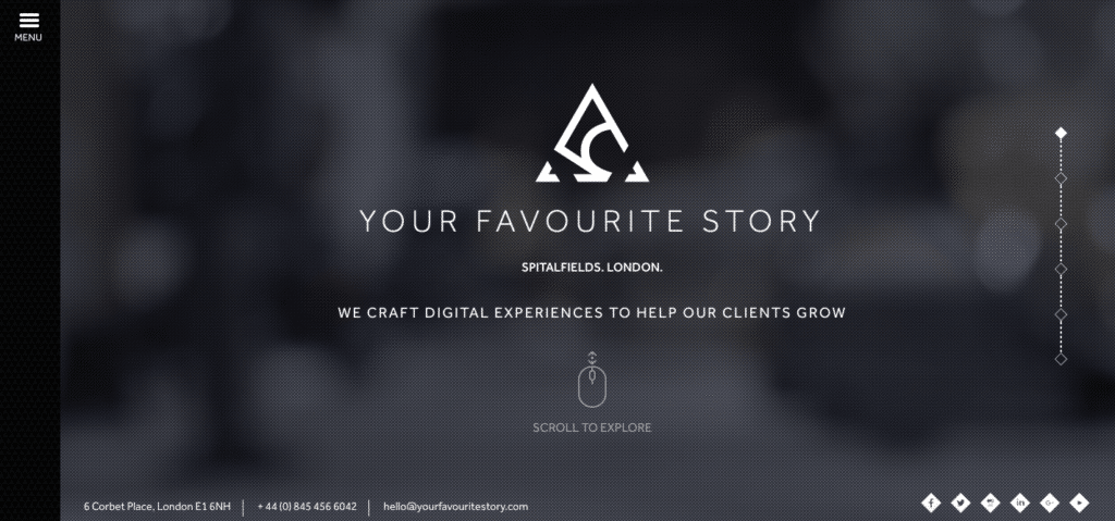 Your Favorite Story - London - Agency - Digital