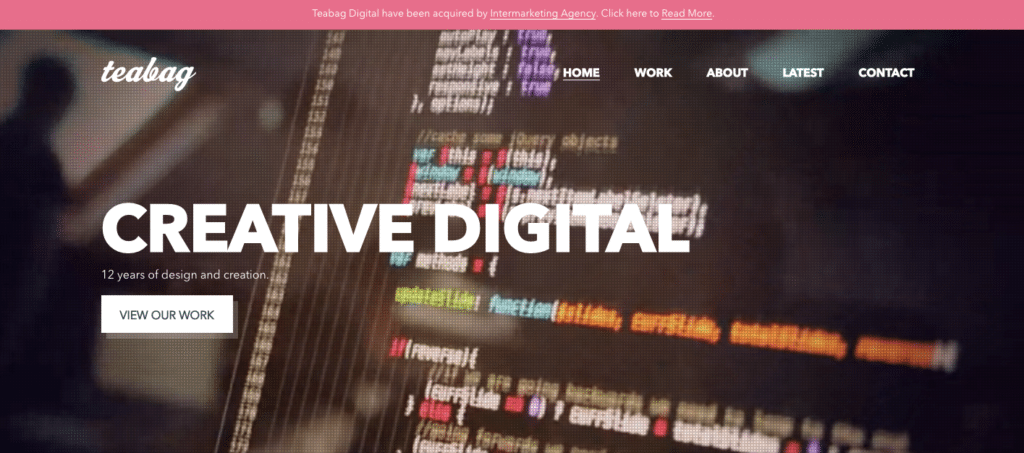 Teabag - Leeds - Digital - Agency 