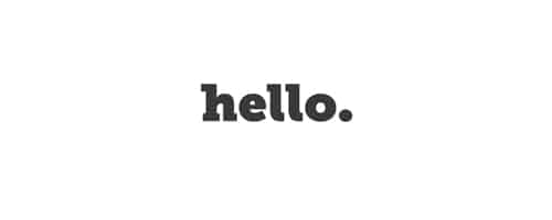 hello.